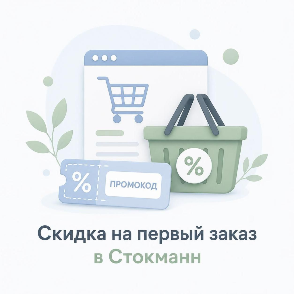 Скидка на первый заказ в Стокманн