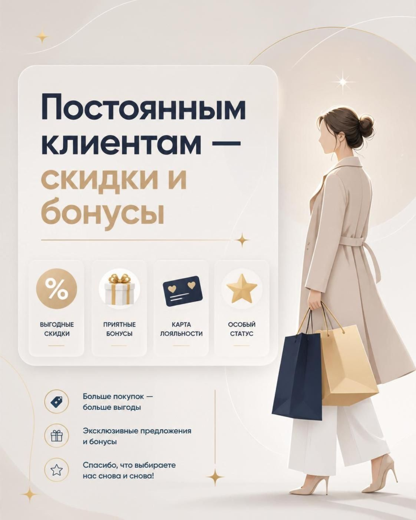 Скидки в Стокманн для постоянных клиентов