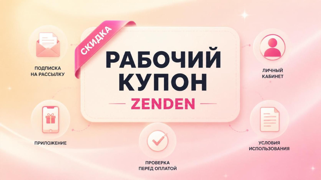Как можно получить рабочий купон Zenden
