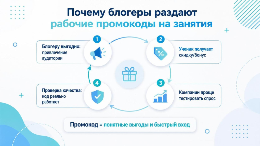 Промокоды на занятия в Умскул от блогеров