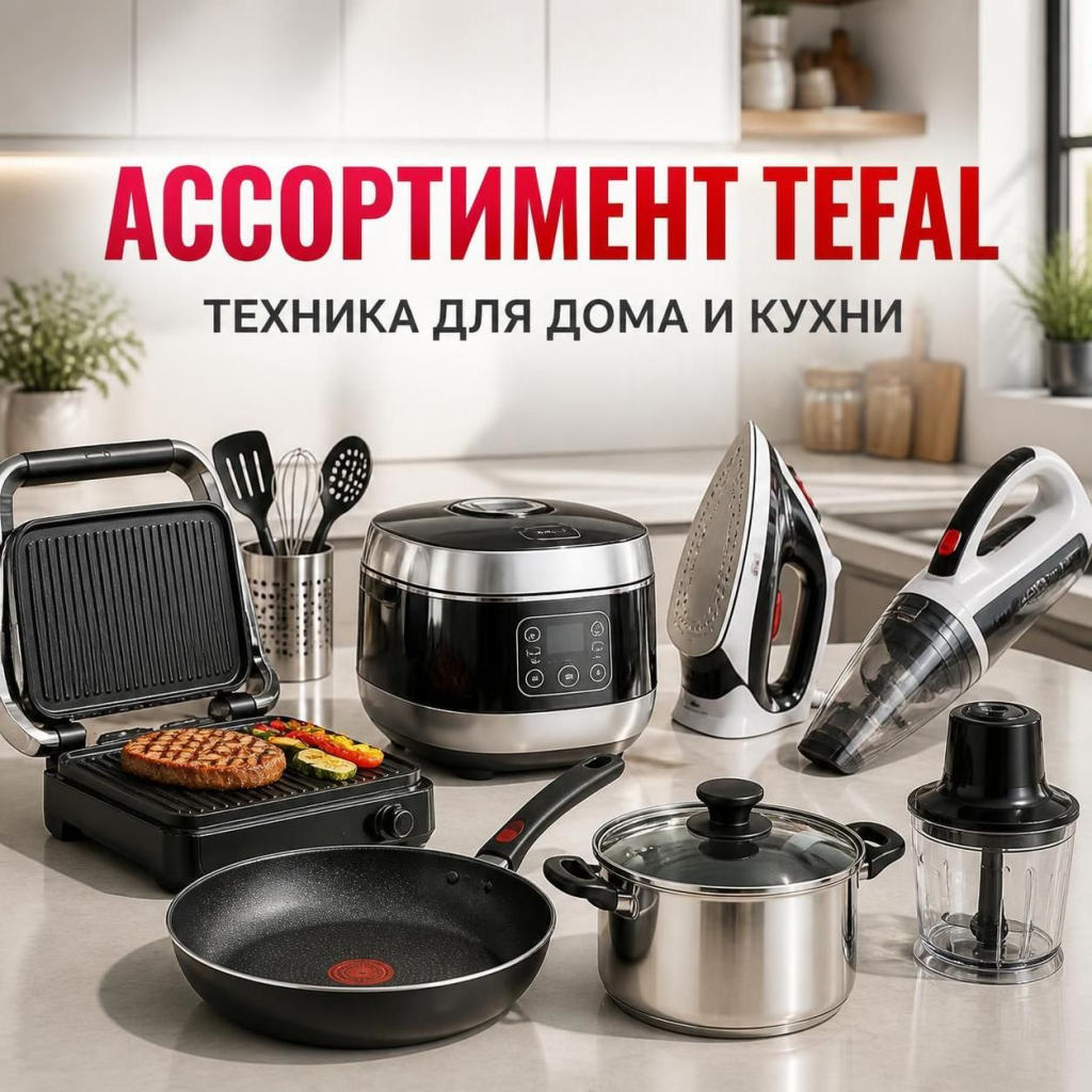 Ассортимент Tefal