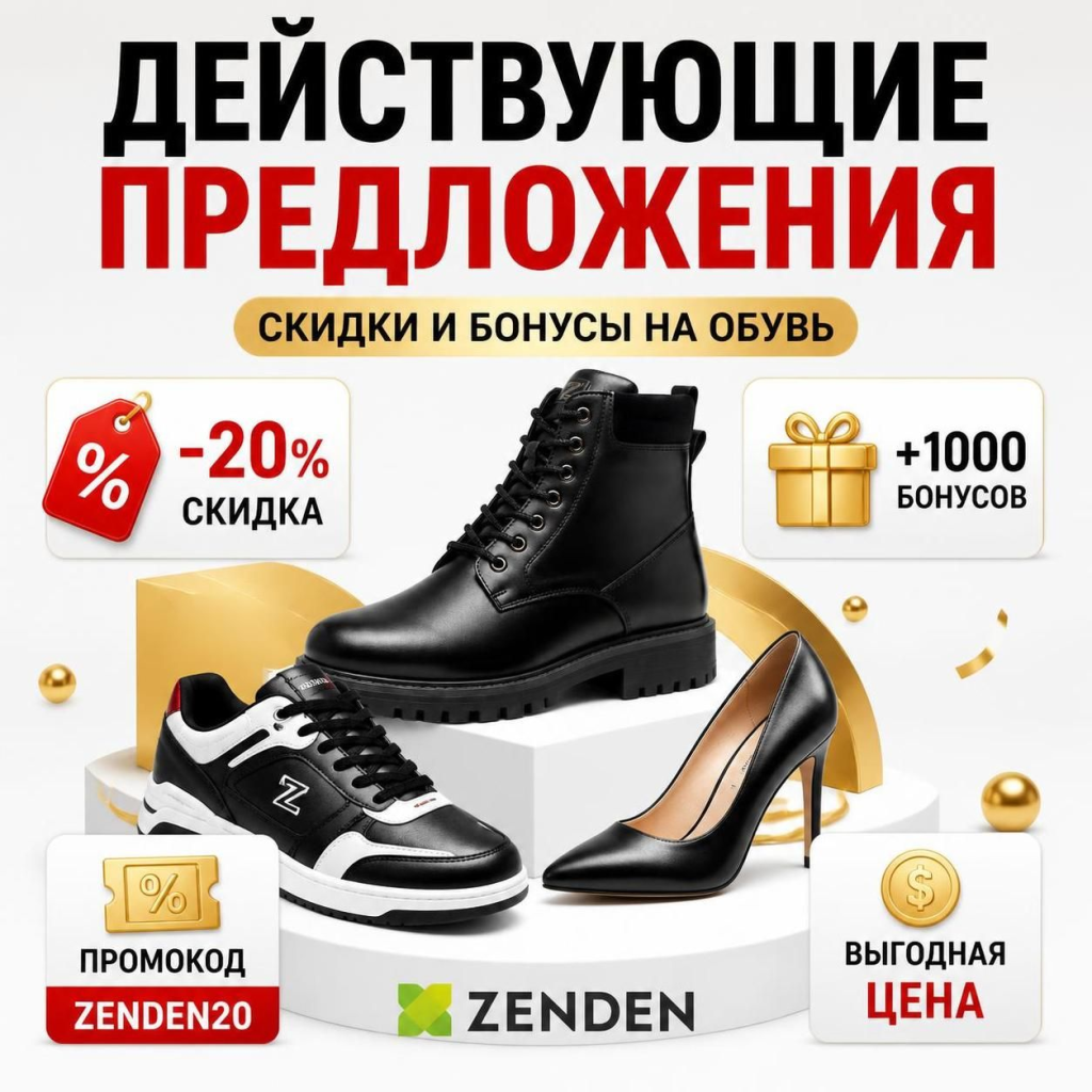 Действующие предложения Zenden