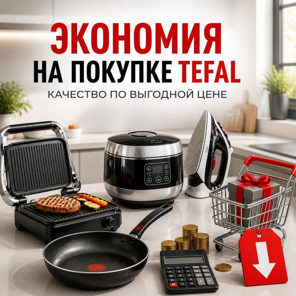 Экономия на покупке Tefal