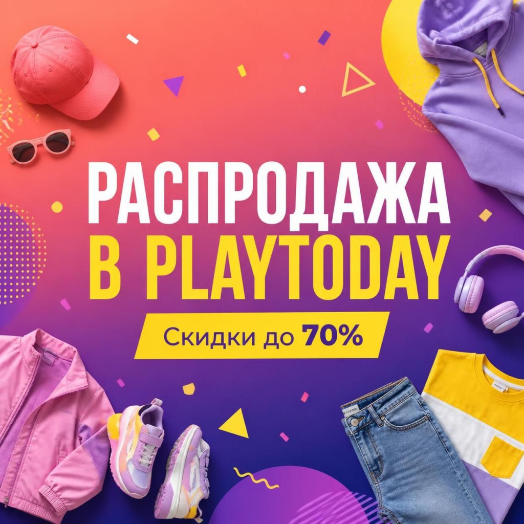 Распродажа в Playtoday