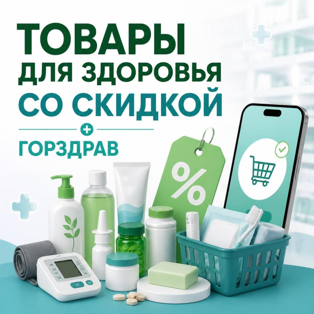 Товары для здоровья со скидкой в Горздрав