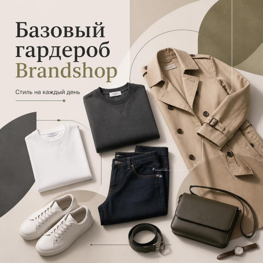 Базовый гардероб с вещами Brandshop