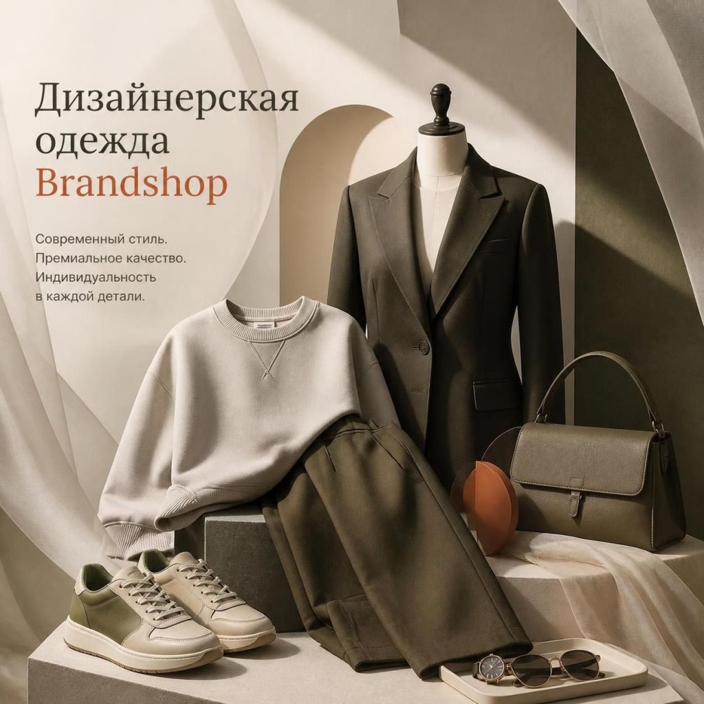 Дизайнерская одежда Brandshop