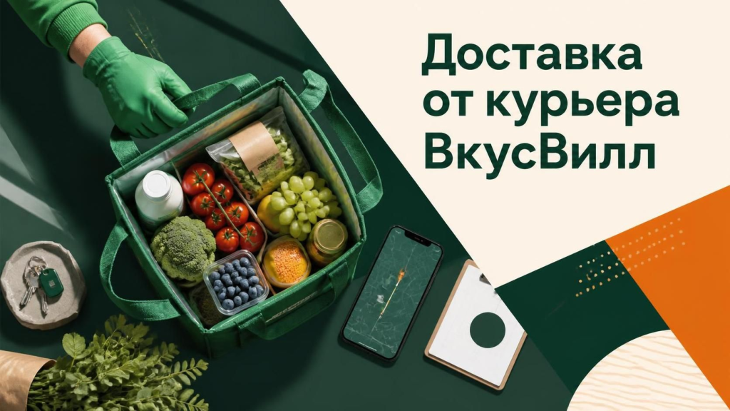 Доставка от курьера ВкусВилл