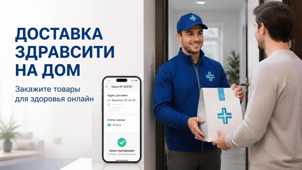 Доставка Здравсити на дом
