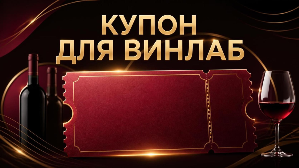Купон для магазина ВинЛаб