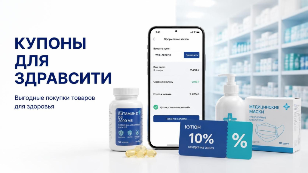 Купоны для Здравсити