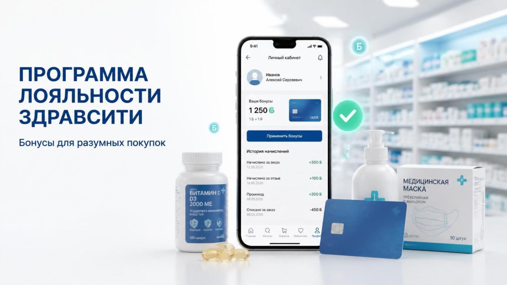 Программа лояльности Здравсити
