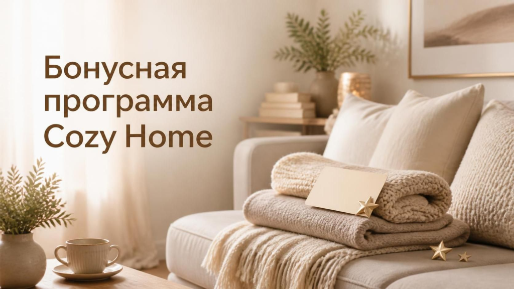 Бонусная программа Cozy Home
