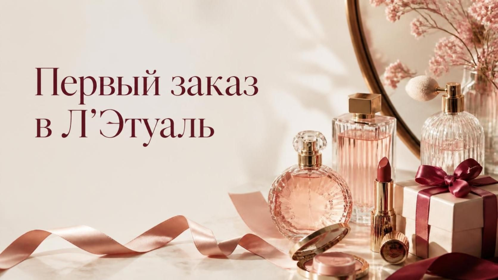 Первый заказ в Л’Этуаль